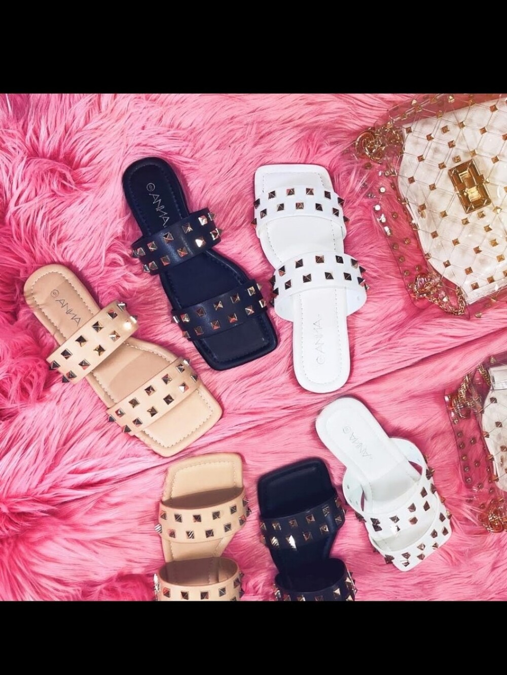 Just In  Nude Doble strap sandals - Picture 6 of 6